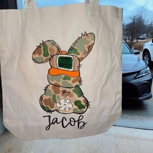 Hand painted Easter Bags